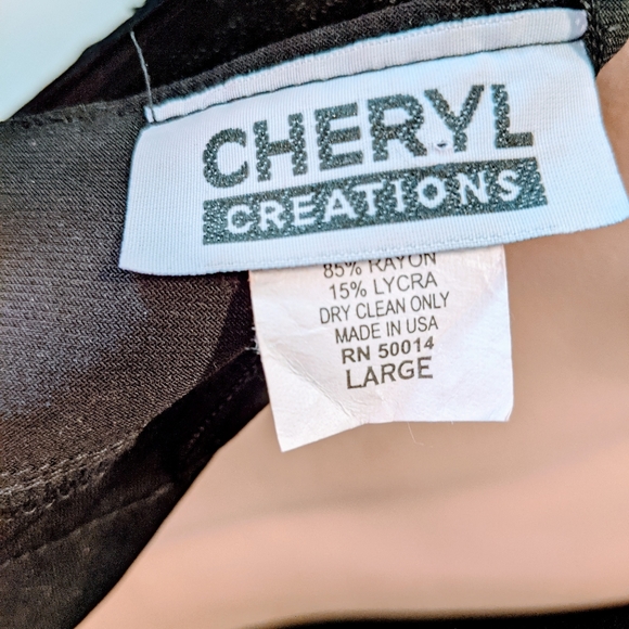 Black mini Flapper Dress Large Wiggle Fancy - Picture 4 of 12